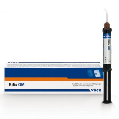 Bifix QM, Dual-Curing, Transparent, Luting Cement, Syringe